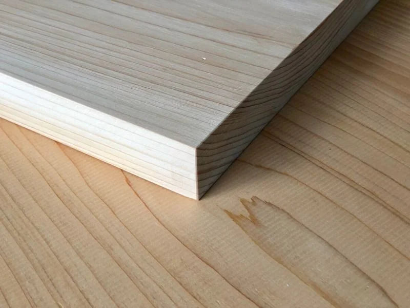 Hinoki cutting board (Japanese traditional cooking tool)