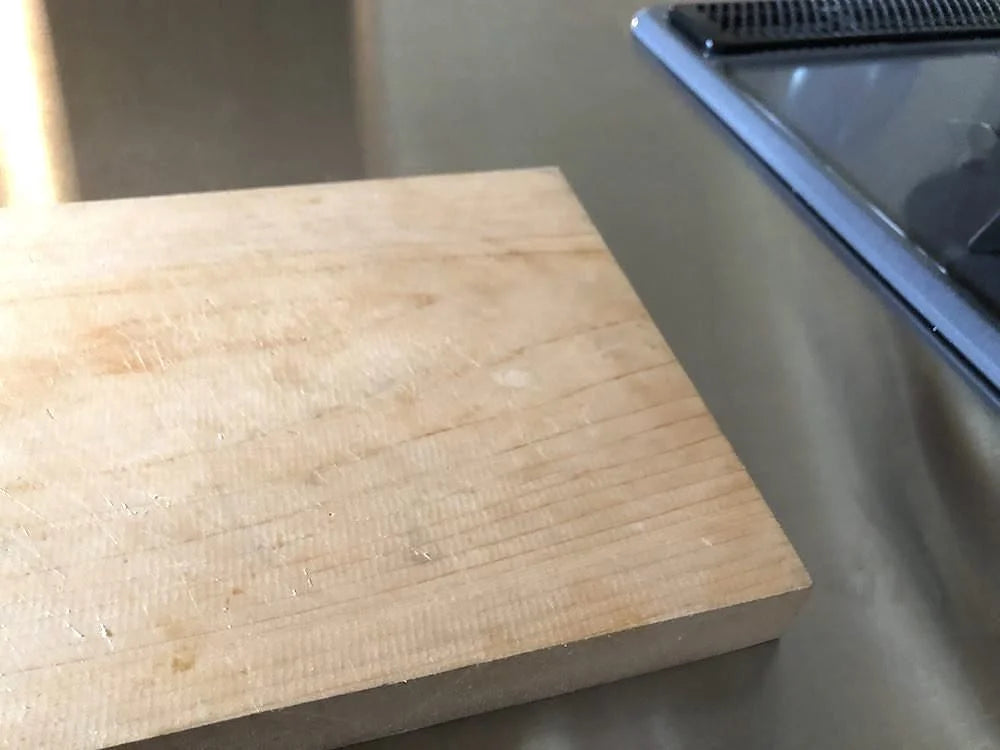 Hinoki cutting board (Japanese traditional cooking tool)