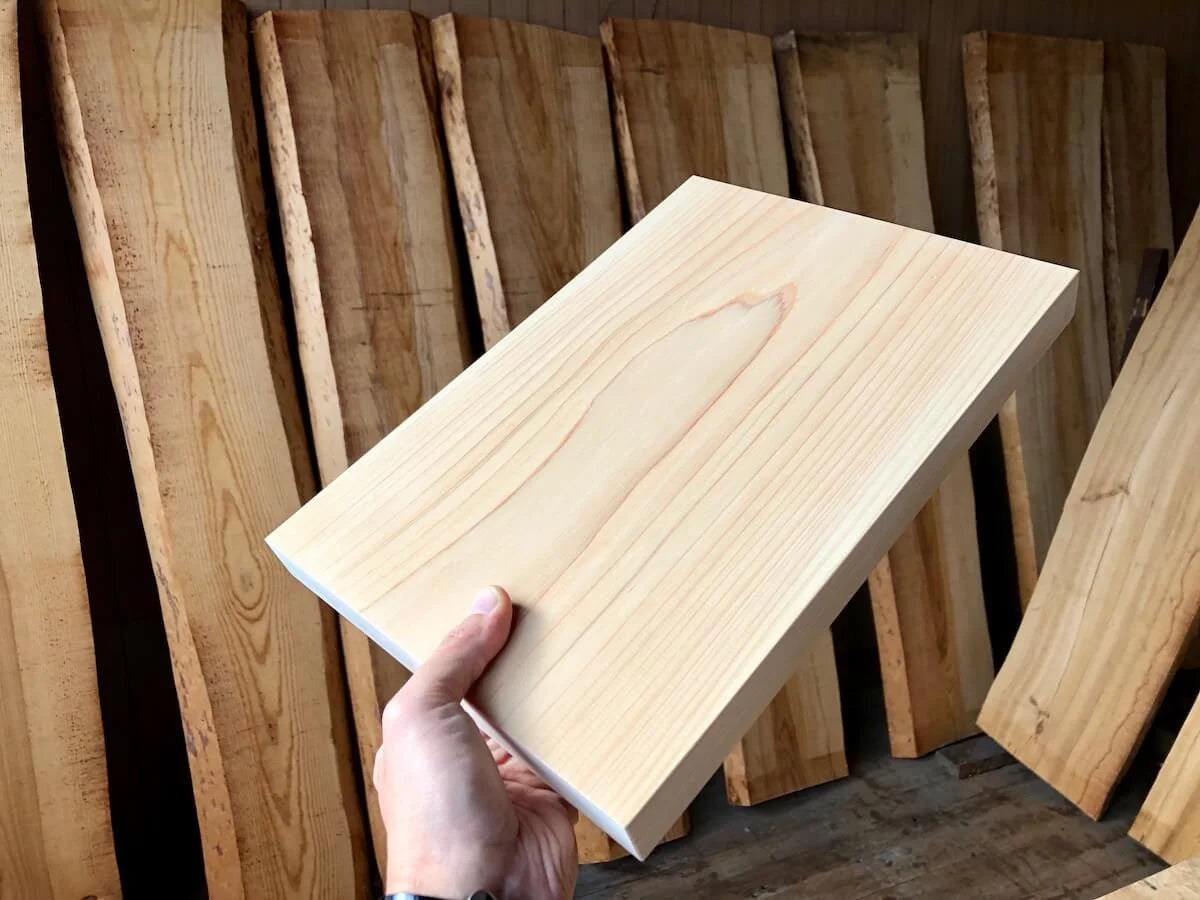Cutting board in progress